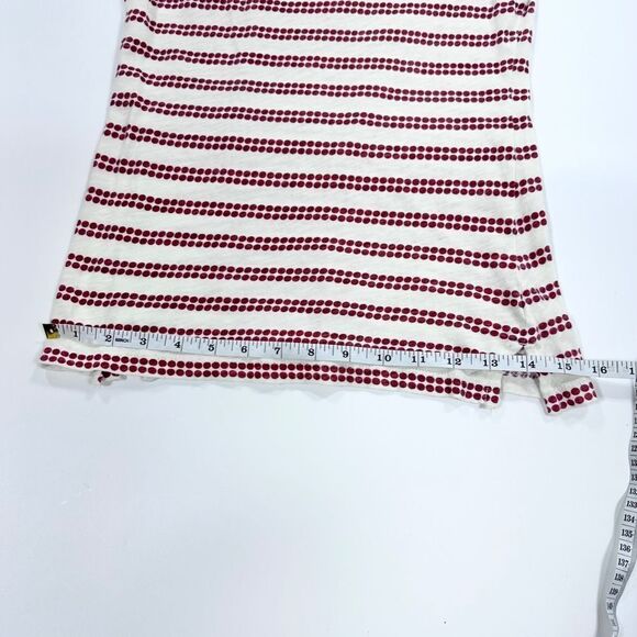 Anthropologie pilcro and the letterpress red print sht sleeve tee w/ tie back XS - Picture 11 of 11